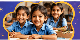Children learning together in a classroom
